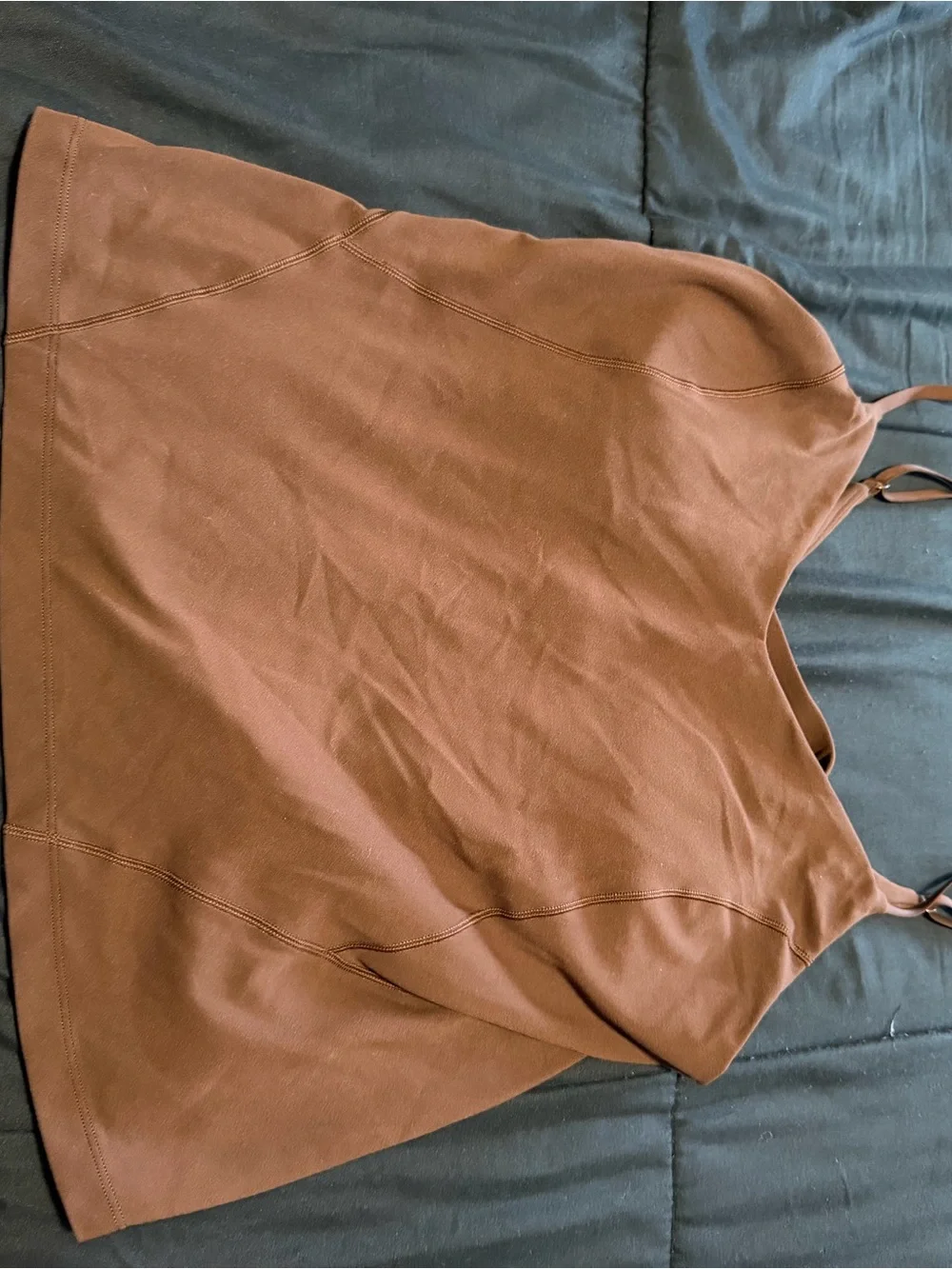 Women’s lululemon align waist length cami tank lava cake size 12